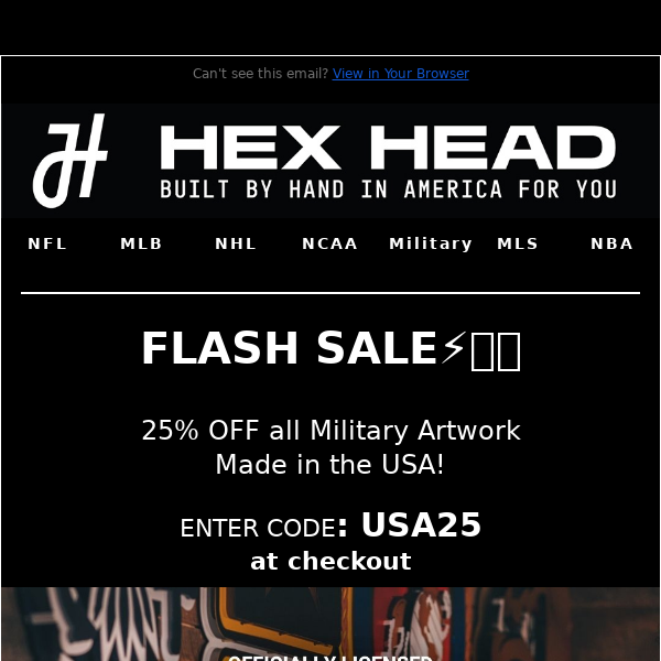 MILITARY FLASH SALE⚡🇺🇸 25% OFF!