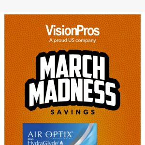 For A Limited Time, Enjoy 16% Off Store Wide At VisionPros! Score Big During March Madness🏀