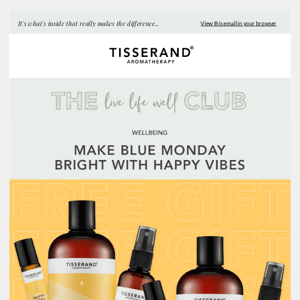 ☀️Make Blue Monday Bright with a FREE GIFT