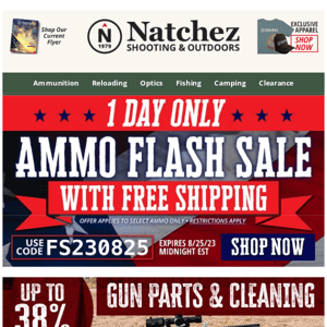 Up to 38% Off Gun Parts & Cleaning!