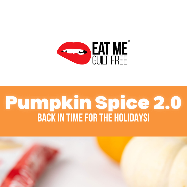 Pumpkin Spice 2.0 is BACK🎄Just in time for the holidays 😏