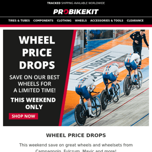 Weekend Wheel Price Drops