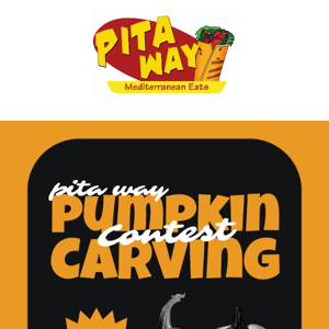 Pita Way Pumpkin Carving Contest!