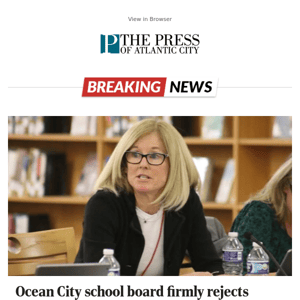 Ocean City school board firmly rejects latest challenge to state standards