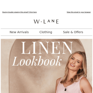 The Linen Lookbook From $17