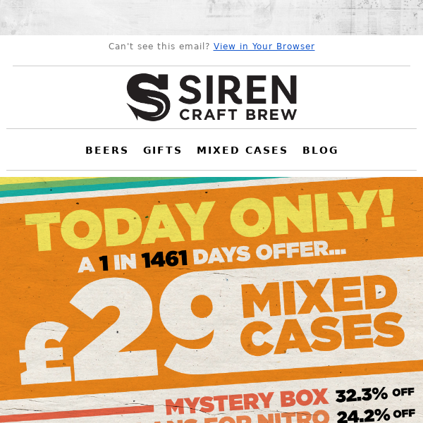 £29 Mixed Cases - TODAY ONLY! ⏳