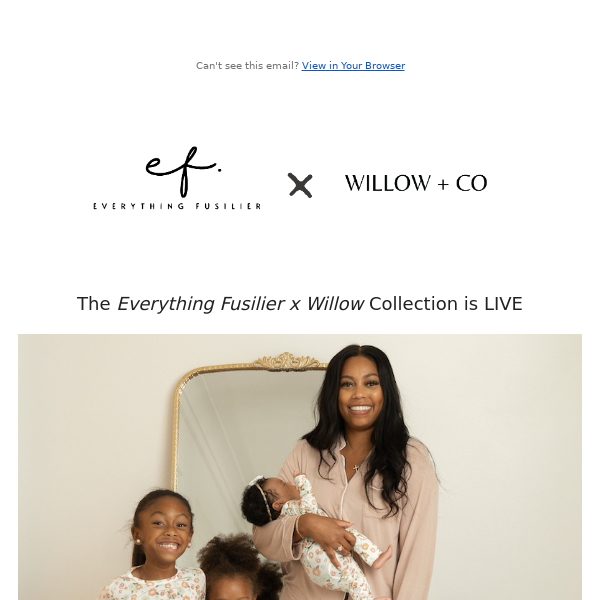 The Everything Fusilier x Willow Collection