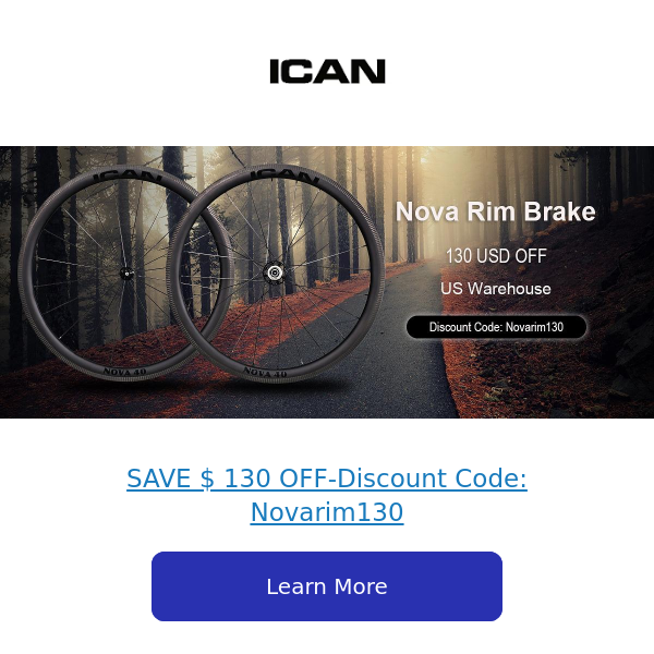 Get $130 Off at ICAN Cycling – Limited Time Offer!