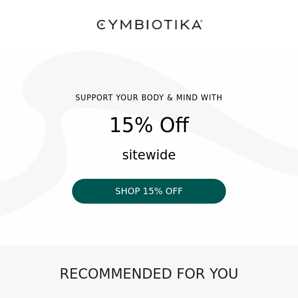 Your Items Are  15% Off