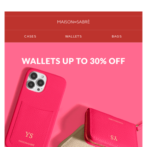 Up to 30% OFF Leather Wallets 🚨