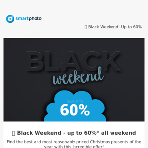 🖤 Black Weekend! Up to 60%