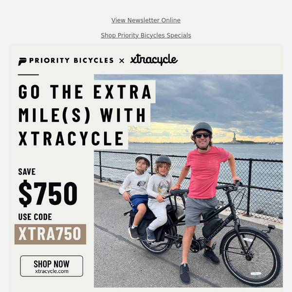 Special Offer from our Friends at Xtracycle