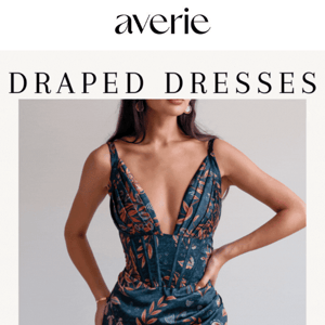 Get Your Draped Midi Dress