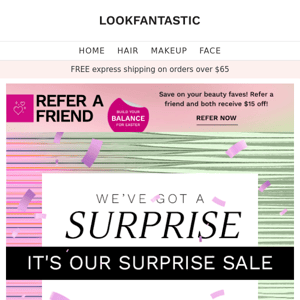 SURPRISE🎉 Your mystery offer has landed