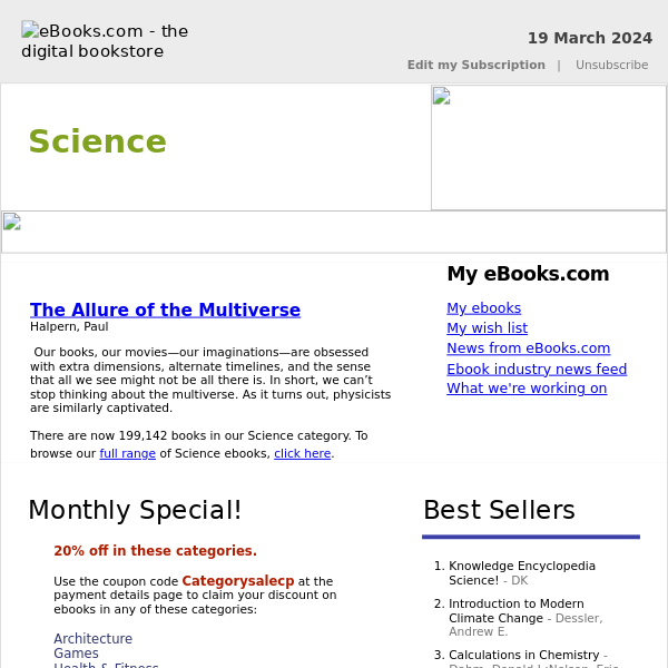 Science : The Allure of the Multiverse by Paul Halpern ...