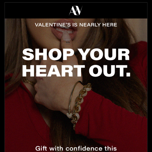 Shop your ♥️ out.