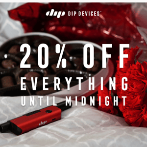 FLASH SALE: Save 20% off Sitewide