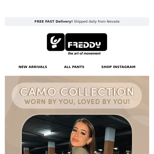 Loved by you: The Camo Collection