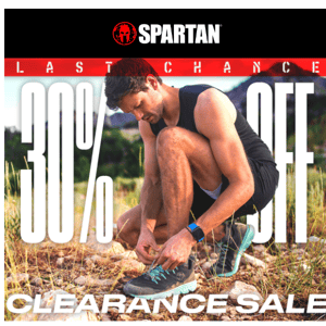 Last Chance to save 30%