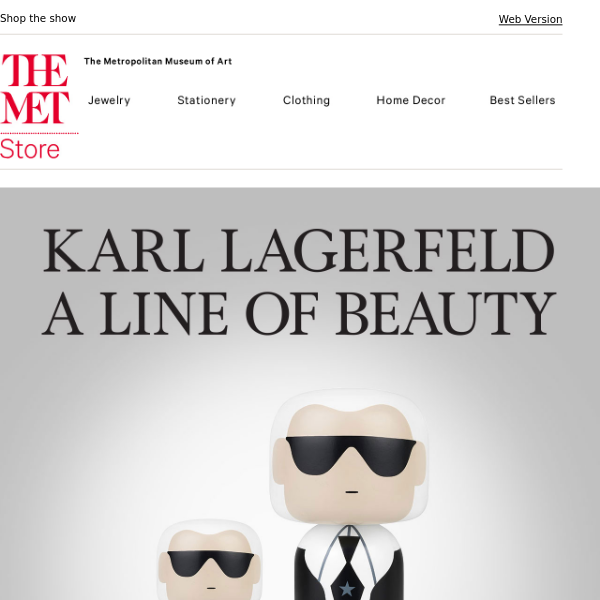 Lagerfeld, A Line Of Beauty…