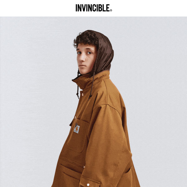 INVINCIBLE® x Carhartt WIP Now Available Online and In-store