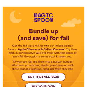 Limited-edition fall bundles are here!
