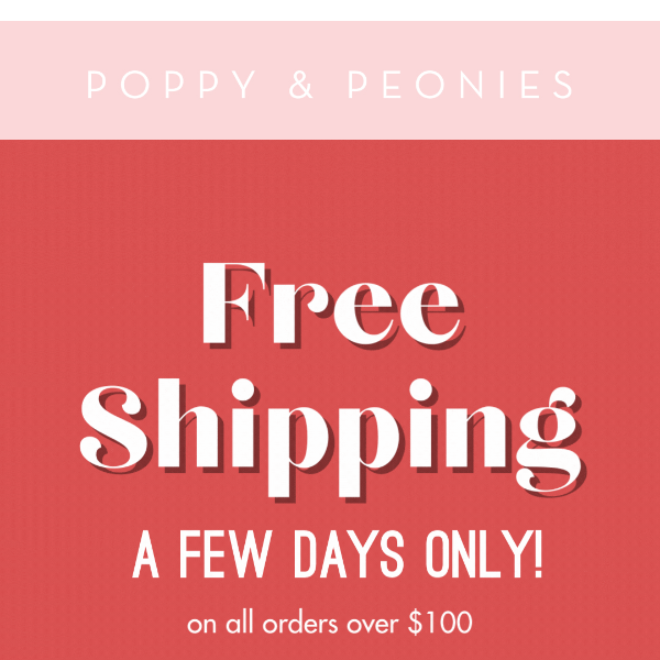 Free Shipping on BEST-SELLERS!