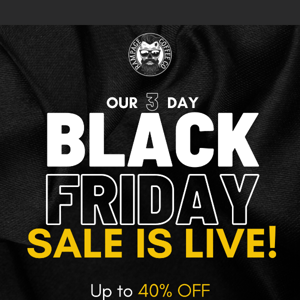 Our Black Friday Sale is LIVE!🔥