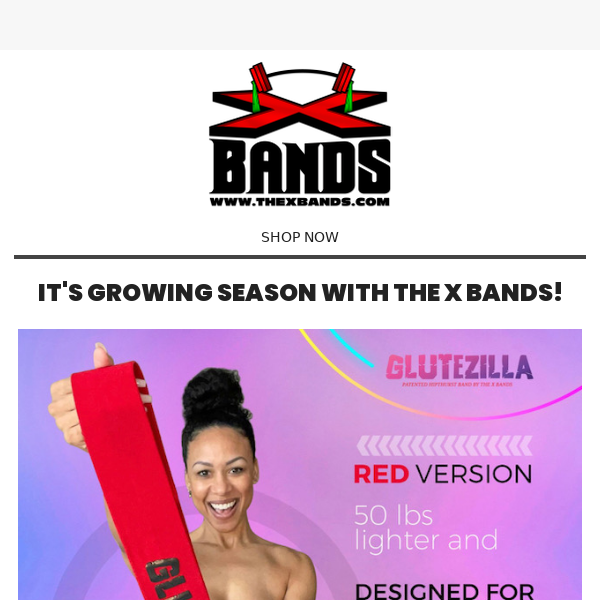 Grow Your Booty this Season with The X Bands🍑