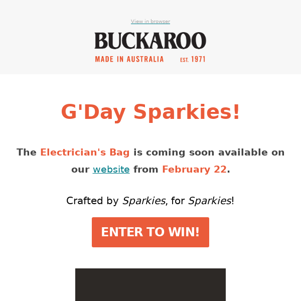 ⚡The New Electrician's Bag is Coming Soon!