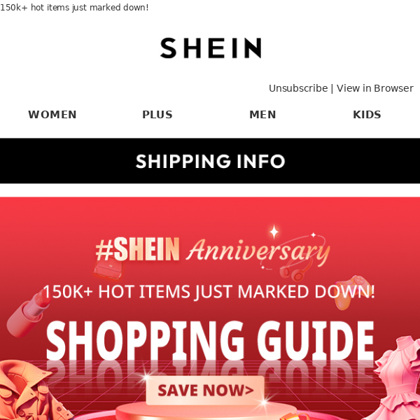 SHEIN ANNIVERSARY | All the hot stuff you've been searching for!