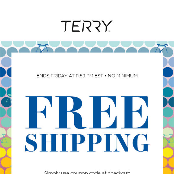ONE DAY ONLY: Free shipping with no minimum.