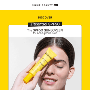 A sunscreen that fights acne?☀️Yes, IT DOES EXIST!