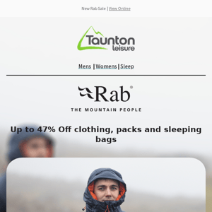 New Rab Sale - Up to 47% Off