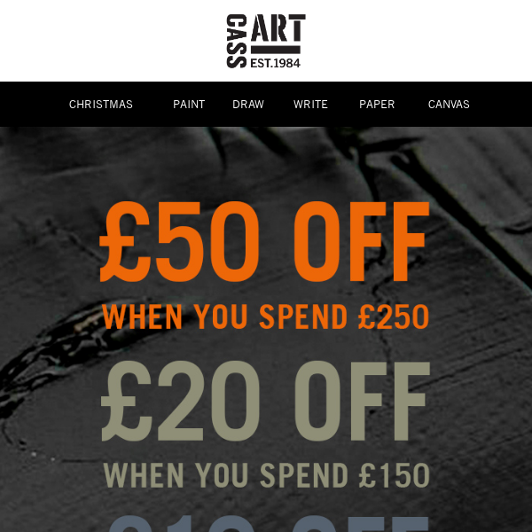 £50 off - don't miss out!