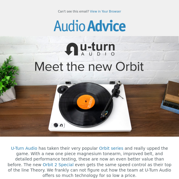 🎵Meet the new U-Turn Audio Orbit 2 Plus & Orbit 2 Special Turntables!