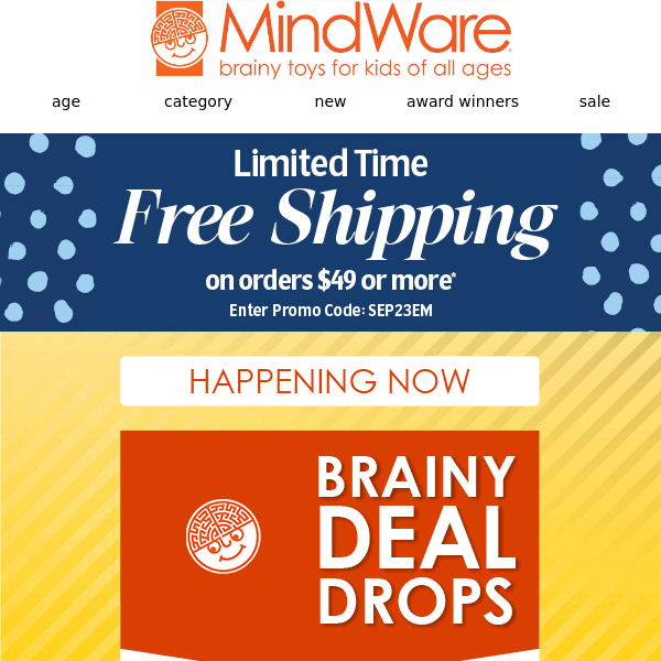 Don't Miss These Brainy DEALS! Get up to 50% Off! 🤩
