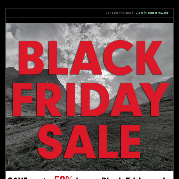 BLACK FRIDAY SALE: Up to 50% off Harkila, Hoggs, Laksen, Deerhunter & more