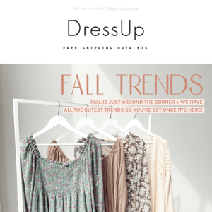 NEW TRENDS FOR FALL 🍂