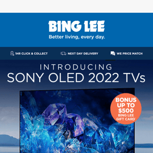 Introducing a new level of TV performance from SONY's 2022 OLED TV range ✨