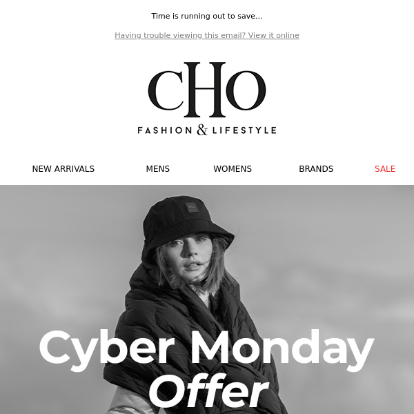 Say hello to Cyber Monday| 25% off ends today