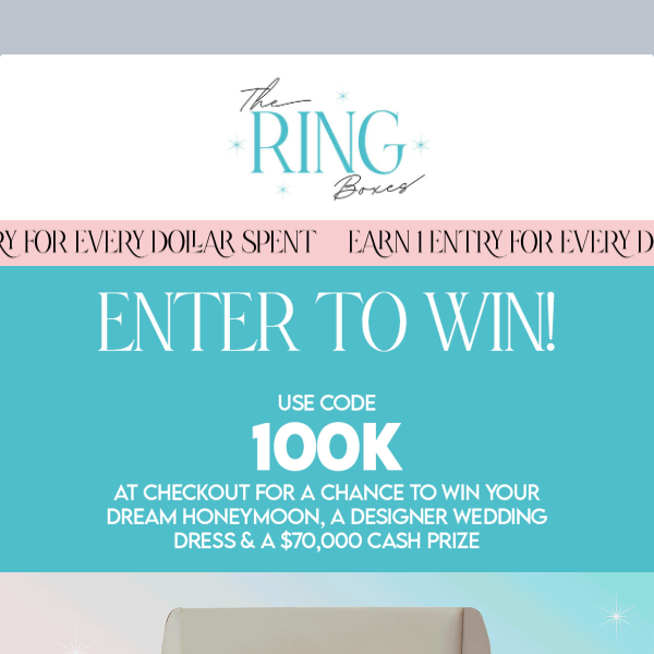 Enter to Win the Wedding of Your Dreams 👰