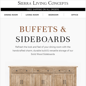 Stylish Sideboards for Organized Living