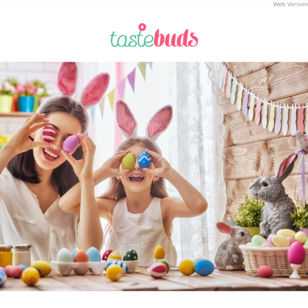 🐣 Hop into Easter Joy! Surprise Your Loved Ones with Egg-ceptional Gifts from Tastebuds! 🎁🌷