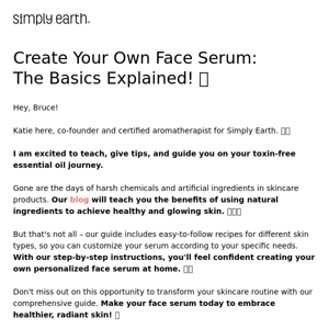 Your FREE Guide to DIY Serums