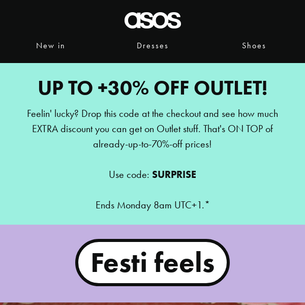 Outlet: up to +30% off! 🐎