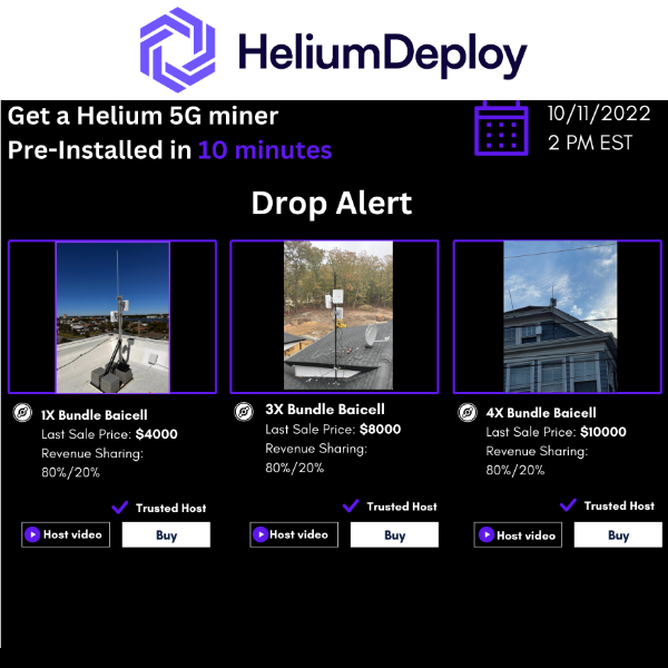 Earn mobile in 10 minutes. Join our drop 