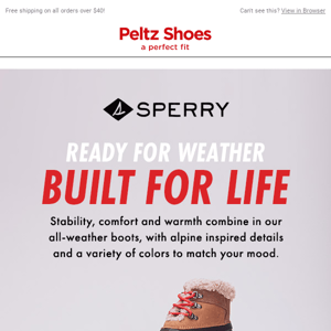 ON NOW: Sperry boots we love! 😍