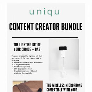 MUST-HAVE CONTENT CREATOR BUNDLE!😍