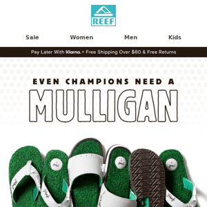 Even champions need a mulligan ⛳
